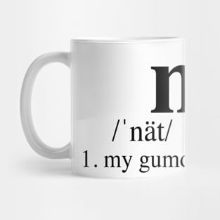 Not my gumdrop buttons! - Dictionary Mug